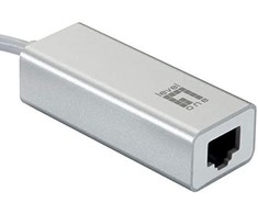 Level One Adapteris USB LevelOne 0402 V4 USB-C - RJ-45 Sidabrinė (USB-0402 V4)