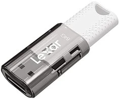 Lexar | „Flash“ diskas | JumpDrive S60 | 64 GB | USB 2.0 | Juodas/Teal