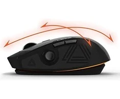 Kompiuterio pelė LEXIP PU94 – Wired 3D mouse with internal joystick, thumb joystick and ceramic pads – 6 buttons and 12 programmable macros