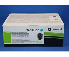 Lexmark 74C2HCE tonerio kasetė Originalus Žydras 1 vnt