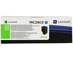 Lexmark 74C2SC0 tonerio kasetė Originalus Žydras 1 vnt