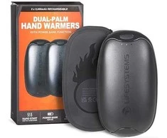 Įkraunamas rankų šiltukas Lifesystems Rechargeable Dual Palm Handwarmer