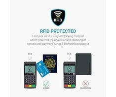 Piniginė dokumentų dėklas Lifeventure RFID Travel Wallet Recycled - Pilka