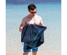 Kelioninis rankšluostis Lifeventure Soft Fibre Recycled Pilkas XL - XL
