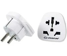 Jungtine Karalyste Kelioninis adapteris Lifeventure World To Europe Travel Adapteris