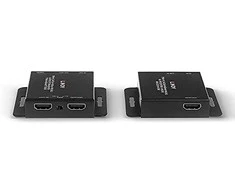 Lindy HDMI 4K60, IR ilgintuvas su PoC ir kilpine išvestimi, Cat.6, 70m