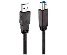 Lindy 43098 USB cable 10 m USB 3.2 Gen 1 (3.1 Gen 1) USB A USB B Juodas