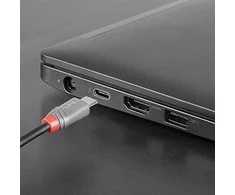 USB Laidas - LINDY Anthra Line USB 2.0 Type C į B Laidas, 2 m, Juodas
