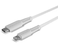 USB Kabelis - LINDY USB Type C į Lightning Laidas, M/M, 480Mbps, 3 m, Baltas