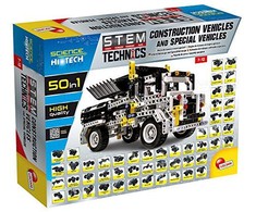 Lisciani HI-TECH Statybinės transporto priemonės 50in1 (73344)