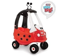 Paspiriama mašinėlė Little Tikes Cozy Coupe Boružėlė (Ladybird)