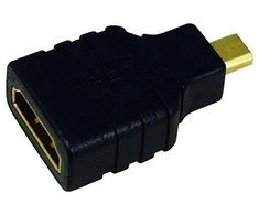 LOGILINK AH0010 LOGILINK - HDMI A tipo adapteris, lizdas - Mikro HDMI D tipo vyris