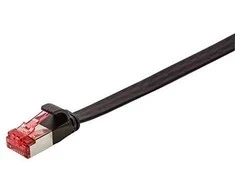 „LogiLink CF2113S Slim Line Cat. 6 pataisų kabelis RJ45 kištukas iki RJ45 kištukas CAT 6 U/FTP 20,00 m juodas