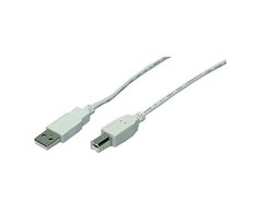 LogiLink USB-B 3.0m pilka