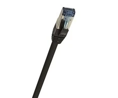 LOGILINK CQ6085S Patchcable PUR Cat.6A S/FTP Juodas 7,5m