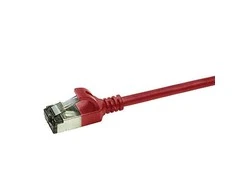 LogiLink Patch kabelis CAT6A STP TPE SlimLine raudona 0,3 m