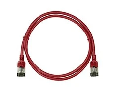 LogiLink LogiLink Patchkabel CAT6A STP TPE SlimLine raudona 0,5m