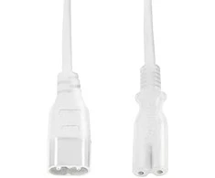 Maitinimo kabelis LogiLink 8 mm pailgėjimas, baltas (CP132)