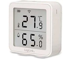 „Logilink Wi-Fi Smart Thermo-Hygrometr“, suderinamas su „Tuya“.