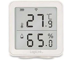 „Logilink Wi-Fi Smart Thermo-Hygrometr“, suderinamas su „Tuya“.
