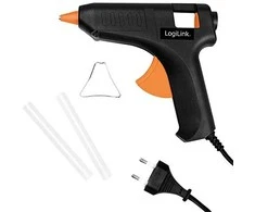 LogiLink Heißklebepistole, 20W, juodas/oranžinis