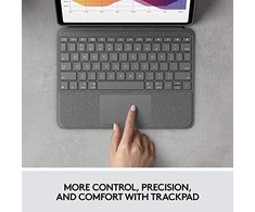 LOGITECH Folio Touch, skirtas iPad Air (4 gen.) – OXFORD Pilkas – JK