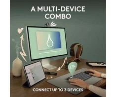 Klaviatūra ir pelė Logitech Pebble 2 Combo for Mac, grafito spalvos, US išdėstymas