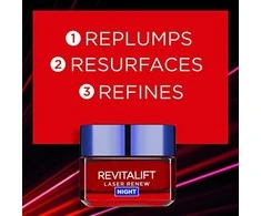 L'Oréal Paris Revitalift lazerinis Renew Night Skin Kreminis