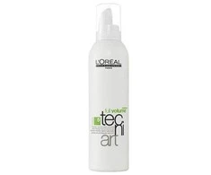L’Oreal Professionnel Tecni Menas pilnas apimtis Ekstra Stiprus putos suteikia plaukų ekstravolume
