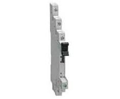 Lovato Electric Lizdas sąsajos relėms, 12...24VAC/DC valdymas, varžtiniai gnybtai, skirti HR101CE012, HR101E024 ir HR20..