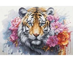 luca S Siuvinėjimo kryželiu rinkinys "Wild Life Of Predator" 48x32 cm SBU5033