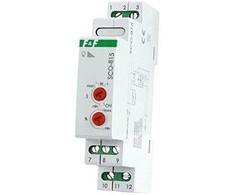 F&amp;F Universalus Dimmer R, L, C, ESL 1 montažas ant DIN bėgio, maitinimo šaltinis 230V AC F&amp;F 500W SCO-815