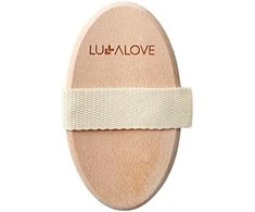 LULLALOVE - Aštrus, ovalus tampiko šepetėlis sausam masažui