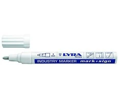 Fila Baltas žymeklis 3 mm LYRA