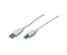LogiLink Prisijungti | USB 2.0 A į USB 2.0 B kabelis | USB A patinas | USB B vyr