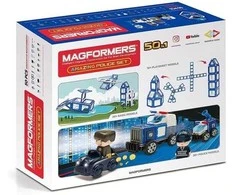 Magformers Klocki konstrukcyjne Rinkinys policyjny