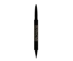 Revolution Make Up Dvipusis akių kontūras Makeup Revolution London Awesome Dual Akių apvadas Kohl and Flick 1.18 g