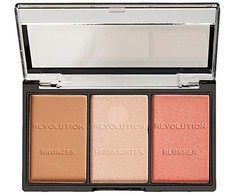 Makeup revolution akių šėšėlių paletė "Revolution Make Up Ultra Sculpt and Contour Ultra Fair C01" 11g