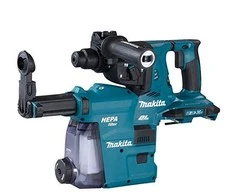 Makita DHR280ZWJ Akumuliatorinis perforatorius, 2X18 V, SDS-PLUS, 2,8J LED, VACUUM, Be akumuliatorių ir kroviklio!, MAKPACK