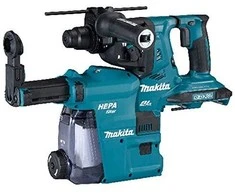 Makita DHR280ZWJ Akumuliatorinis perforatorius, 2X18 V, SDS-PLUS, 2,8J LED, VACUUM, Be akumuliatorių ir kroviklio!, MAKPACK