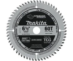 Makita T.C.T. pjūklas SPECIALIZED 165X2X20mm 5° T60 B-56792 T.C.T • 165 x20 mm • T60 • 5° • MDF/laminatui
