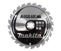 Makita T.C.T. pjūklas MAKBLADE 255X2.3X30mm 5° T32 B-08925 T.C.T • 255 x30 mm • T32 • 5° • Medienai