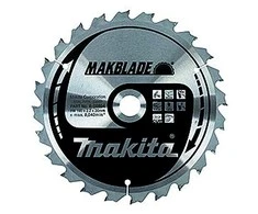 Makita T.C.T. pjūklas MAKBLADE 190X2.2X20mm 5° T48 B-08953 T.C.T • 190 x20 mm • T48 • 5° • Medienai