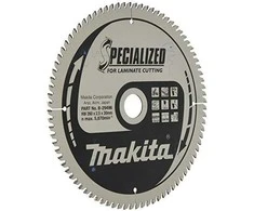 Makita T.C.T. pjūklas SPECIALIZED 260X2.5X30mm 5° T84 B-29496 T.C.T • 260 x30 mm • T84 • 5° • MDF/laminatui