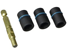 Makita B-40381 Antgalis komplekts 1/4" (8MMx1tk.+ 9.6MM(3/8")x1tk. +10MMx(5/16")x1tk. )