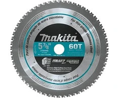 Makita T.C.T. pjūklas SPECIALIZED 150X1.1X20mm 0° T60 B-47173 T.C.T • 150 x20 mm • T60 • 0° • Metalui/Nerūd. plienui