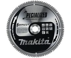 Makita T.C.T. pjūklas EFFICUT 305X2.15X30mm 10° T100 B-67278 T.C.T • 305 x30 mm • T100 • 10° • Medienai