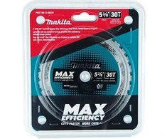 Makita T.C.T. pjūklas EFFICUT METAL 136X1.1X20mm 0° T30 B-69303 T.C.T • 136 x20 mm • T30 • 0° • Metalui