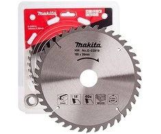 Makita T.C.T. pjūklas 185X2X30mm 18° T40 D-03919 T.C.T • 185 x30 mm • T40 • 18° • Medienai