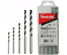 Universalių grąžtų komplektas Makita D-36712, 5vnt.